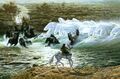 Ted Nasmith - Riders at The Ford.jpg