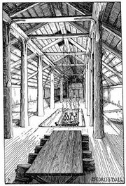 Beorn's Hall by J.R.R. Tolkien.