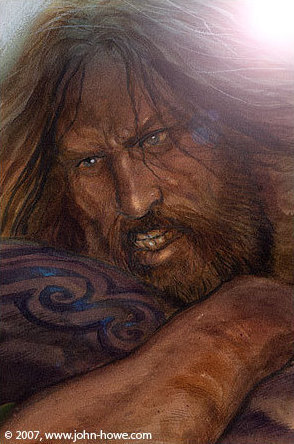 John Howe - Beowulf's Struggle with Grendel.jpg