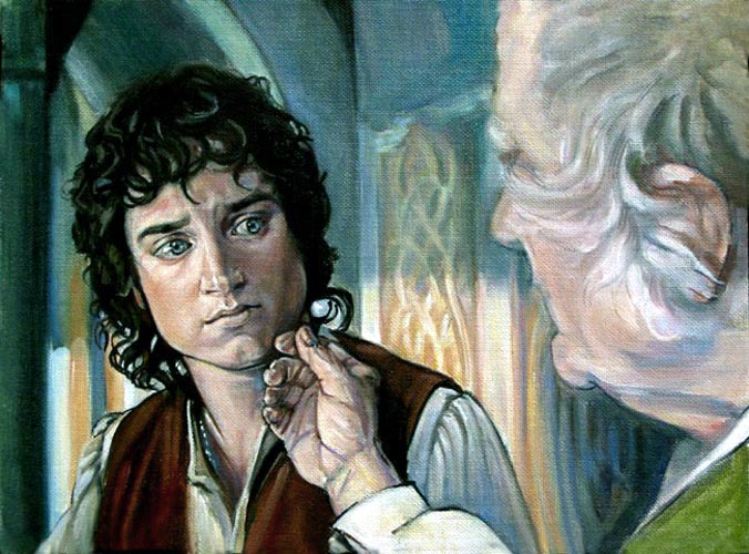File:Lorraine Brevig - Frodo and Bilbo.jpg