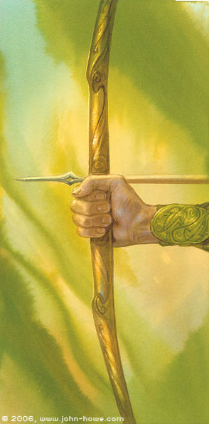 John Howe - Galadhrim Bow.jpg