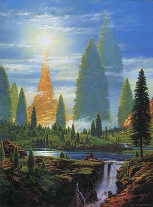 Ted Nasmith - Illuin, Lamp of the Valar.jpg