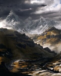 Concept Art of the Ettenmoors.