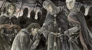 Anke Eißmann - Ohtar takes leave of Isildur.jpg