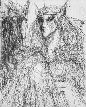 Cerinamroth - Ar-Pharazôn and Annatar.jpeg