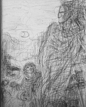 Cerinamroth - Aragorn and Frodo 2.jpeg