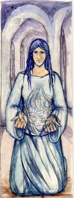 Natalia Nikitin - Luthien before Mandos.jpg