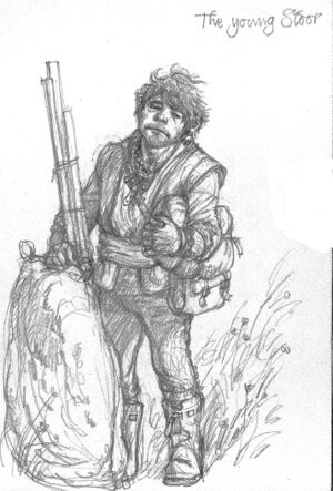 Kay Woollard - At the Buckland Ferry - The Young Stoor.jpg