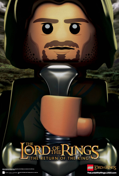 File:LEGO Aragorn poster.png