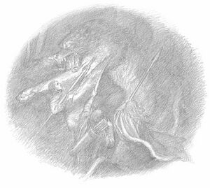 Alan Lee - The Wolf-hunt of Carcharas.jpg