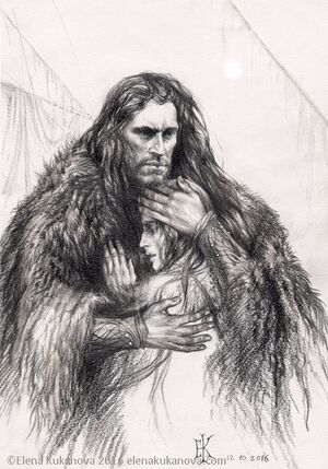 Elena Kukanova - Arvedui and Firiel.jpeg