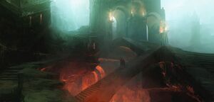 Pete Amachree - Beren and Luthien flee Angband.jpg