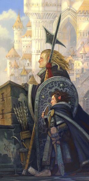 William O'Connor - Beregond and Pippin.jpg
