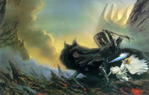 John Howe - Fingolfin's Challenge.jpg