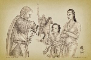 Antti Autio - Hurin Departs to Nirnaeth Arnoediad.jpg