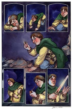 David T. Wenzel - Bilbo Finds the Ring.jpg