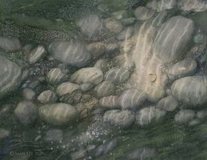 Alan Lee - The Ring in the Anduin.jpg