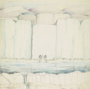 J.R.R. Tolkien - West Gate of Moria.jpg