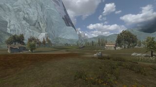 The Pelennor Fields and countryside outside of Minas Tirith