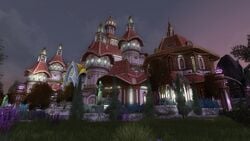 "Caras Gelebren" before its fall in The Lord of the Rings Online